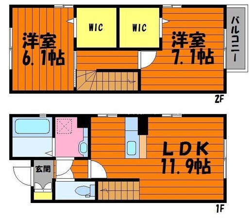 ソラーナ浜町の物件間取画像